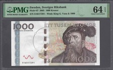 Sweden 2005 1000 Kronor P 67 UNC