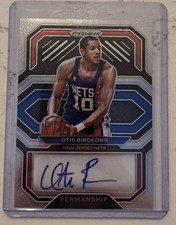 prizm basketball Otis Birdsong Penmanship New Jersey Nets