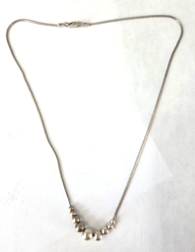Collier Argent 925 IBB Torsadé Italien (45.7cm, 6.6g) - Occasion De Qualité