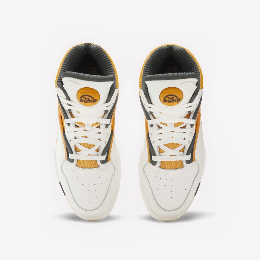 Reebok Pump Omni Zone II - White Brown - IF4775 Expeditedship | eBay