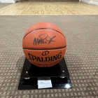 Magic Johnson Signed Basketball JSA (James Spence Authentication) /w case