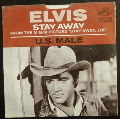 Elvis Presley    Stay Away - U.S.Male    super selten aus USA