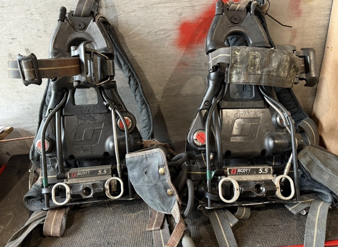 Scott 5.5 Air-Pak X3 w/ Regulator + 45min 5500 PSI QC Cylinder 2023 – No Mask