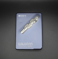 Sony WM-EX600 Portable Casette Player Blue - Working