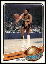 1979-80 Topps #83 Lonnie Shelton Seattle SuperSonics