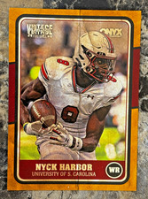 Nyck Harbor 2025 Onyx Vintage Orange Border /99 RC - South Carolina