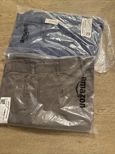 2Amazon Essentials Men Classic-Fit Wrinkle-Resistant Flat-Front Chino Pant 40x29