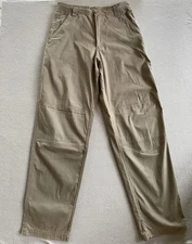 Paul Smith Men’s Khaki Green Cargo Chino Trousers W32 L34 Regular Casual Pants