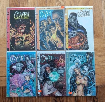 THE COVEN Vol. 1 (1997) 1-6 Complete Set Full Run Bagged And Boarded