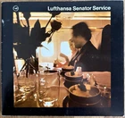 1968 LUFTHANSA AIRLINES SENATOR SENATOR BROCHURE  CABIN CREW B707