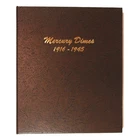 Dansco US Mercury Dime Coin Album 1916-1945#7123 Album,