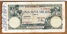 Banknote Romania 100000 lei , 21 octombrie   1946 , P 58 a  , see scan.