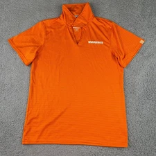 Whataburger Employee Polo Shirt Womens XS Orange Short Sleeve Uniform