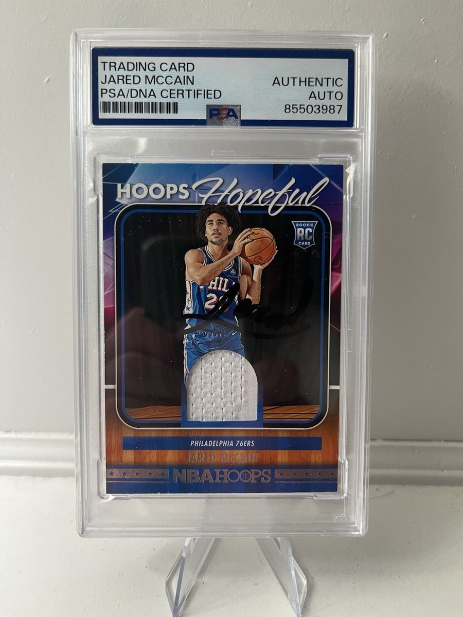 2024-25 Panini Nba Hoops - Hoops Hopeful Memorabilia Jared McCain