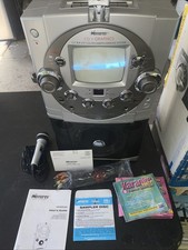 Tested Working Memorex CD G Karaoke System Model No:MKS8580 With box And Mic