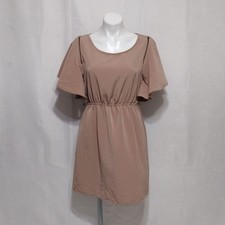 I.ner Flutter Sleeve Casual Dress Small Work Office Travel Everyday Wardrobe
