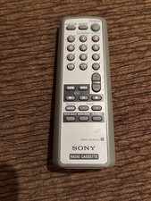 Sony RMT-CS400A Boombox Remote Control Vintage Preowned CD Radio Mega Bass Xpand