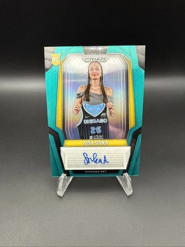 Ajsa Sivka 2025 Panini Prizm WNBA RC Auto Aqua 32/35 🔥 Sky