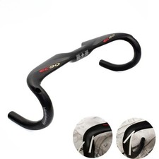 Manubrio bici strada/mountain in carbonio stelo manico curvo 31,8*400/420/440MM