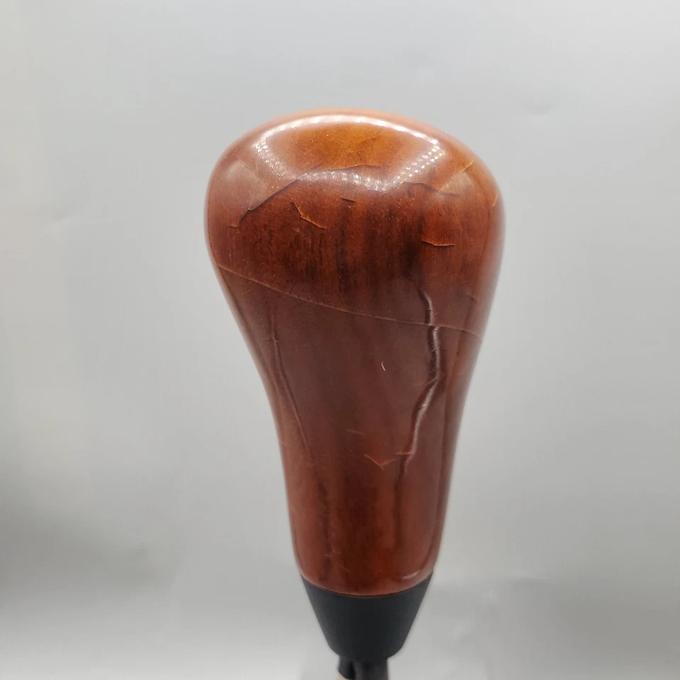 Mercedes-Benz ML 430 1998-2001 palanca de cambios perilla de grano de madera bisel de arranque selector de cambios Foto 4 de 4