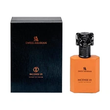 Incense 01 By Swiss Arabian Eau de Parfum Perfume for Unisex 1.7 fl oz 50 ml