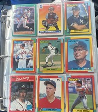 Topps Score Donruss 1990 MLB Baseball Card 