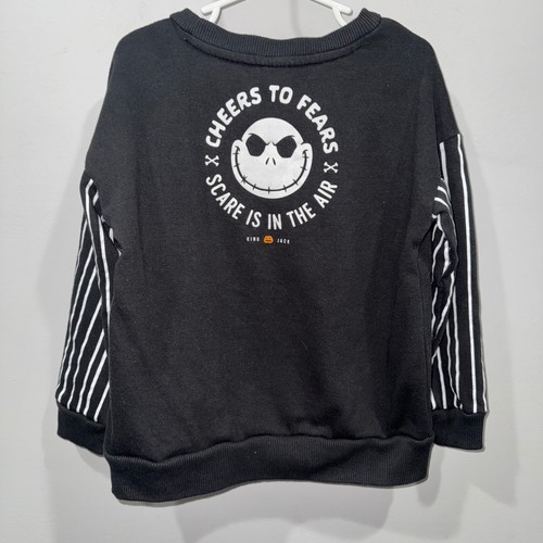 Disney Nightmare Before Christmas Jack Skellington Pullover Sweatshirt 5T - Picture 4 of 4
