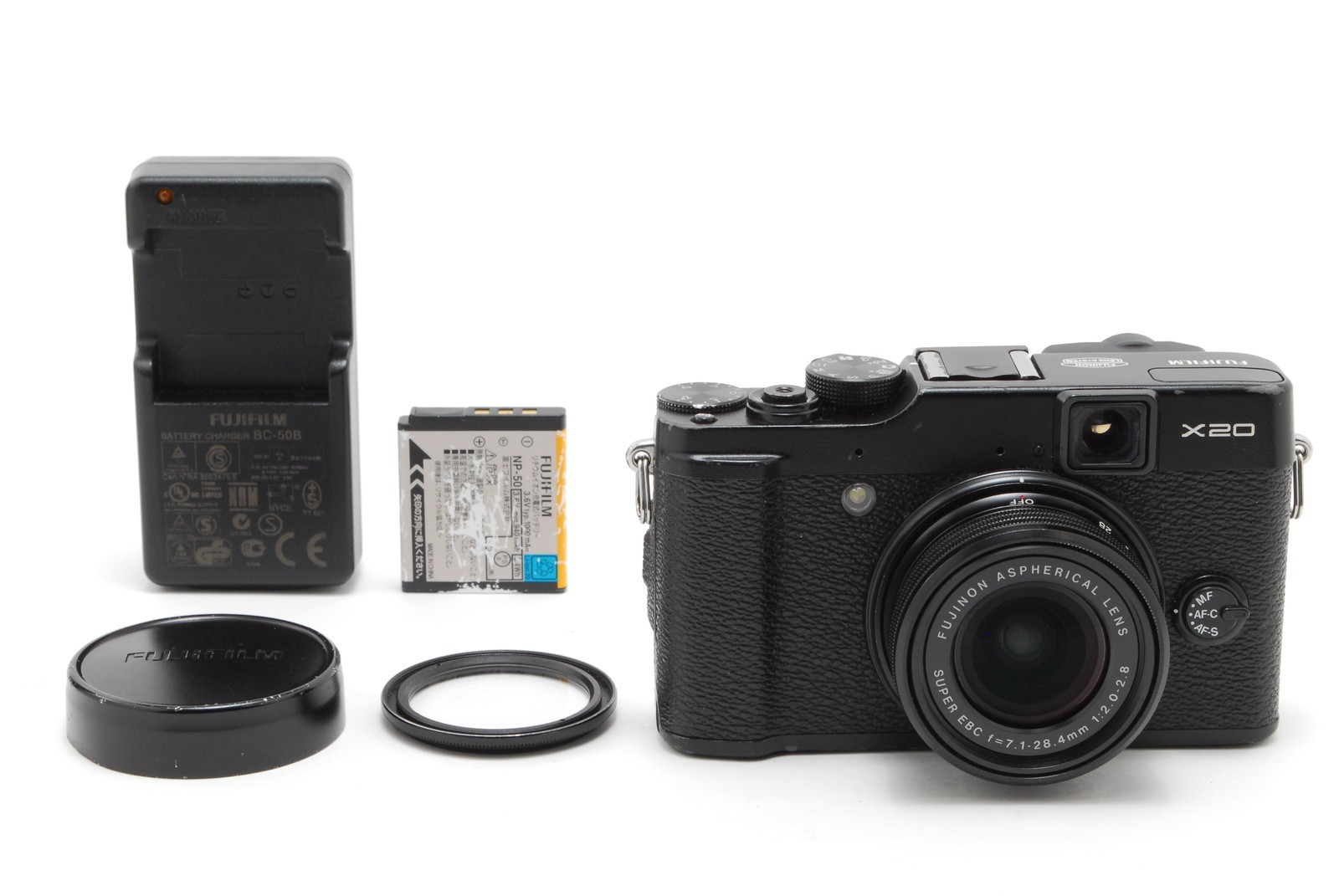Check Photo![EXC+5] Fujifilm X Series X20 12.0MP Digital Camera Black From JAPAN