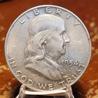 1954 Franklin Half Dollar