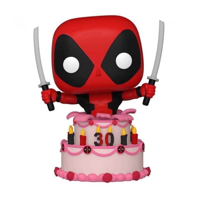Figurine Funko Pop Deadpool in Cake 776 idée cadeau originale pour anniversaire