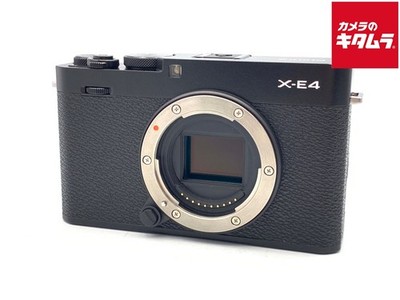 FUJIFILM X-E4 26.1MP Mirrorless Digital Camera Body BLACK -Mint- 1152