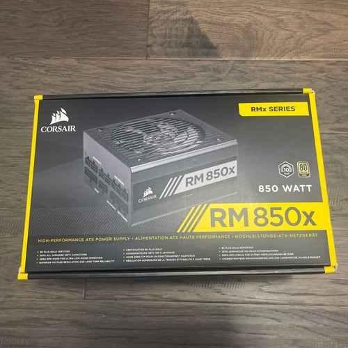 CORSAIR RMx Series RM850x ATX Power Supply - Fully Modular - ATX 3.1 - PCIe 5.1