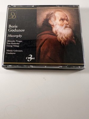 Boris Godunov Mussorgsky 3 Disc Set Alexander Pirogov Ivan Kozlovsky Used