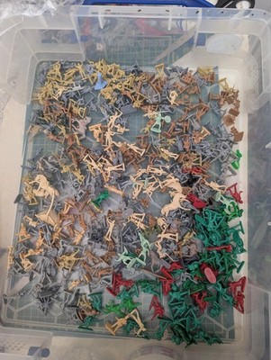 Großes Konvolut 1/72 Spielzeugsoldaten Figuren Restposten Konvolut Airfix und andere