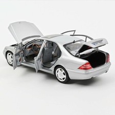 Mercedes S600 W220 1998 Silver Class S Norev 183810 1:18 Argent Benz