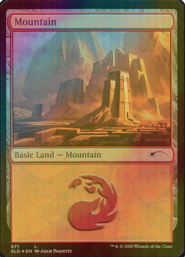 MTG Mountain No.571 English Secret Lair FOIL | eBay