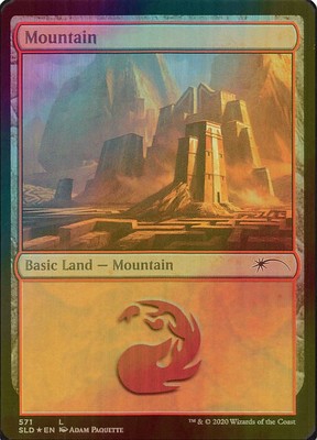 MTG Mountain No.571 English Secret Lair FOIL | eBay