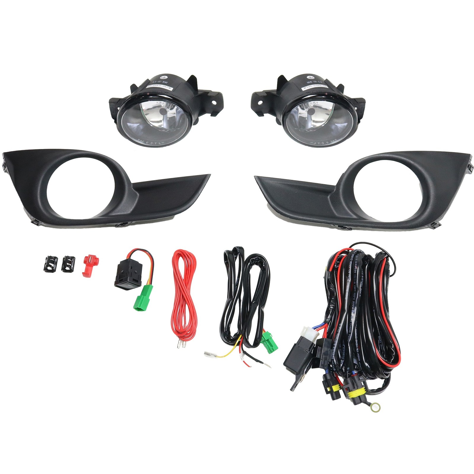 2013-2015 Nissan Altima Front Fog Lights Clear Lens Performance Pair