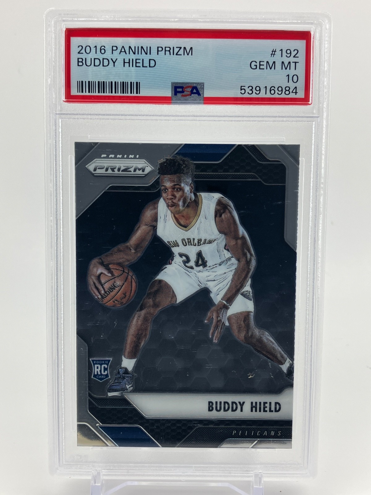 Buddy Hield Rookie 2016 Panini Prizm #192 PSA 10 🔥