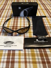 Vintage Oakley Eye Jacket Gen 1 Black Iridium NEW 