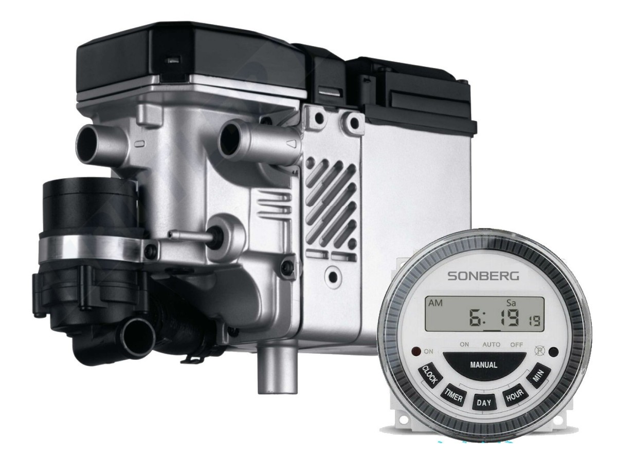 Webasto Thermo Top C WATER DIESEL HEATER 12V KIT - CLOCK - 12