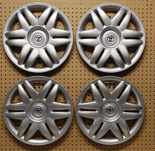 4 15 Silver Toyota Camry Hubcaps 2000-2001 Fits Camry Wheel Covers 61104 Set 4 15 Silver Toyota Camry Hubcaps 2000-2001 Fits Camry Wheel Covers 61104 Set