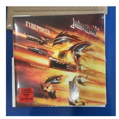 Judas Priest - Firepower 12'' 2xLP Red Colored Vinyl Records Limited Ed