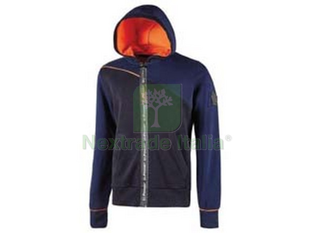 U-Power Felpa Jupiter Deep Blue XL - Felpa da Lavoro Termica Professionale