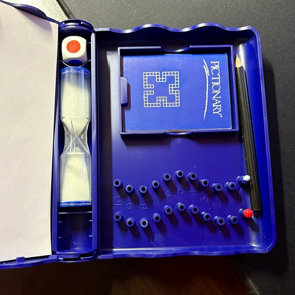 Pictionary Spiel Gute Reise Edition Auto Urlaub Malen Zeichnen 1994 90er Jahre - Bild 3 von 4