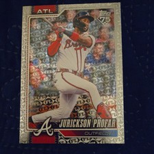 2026 Topps Series 1 Jurickson Profar Spring Training Foil Atlanta Braves #91