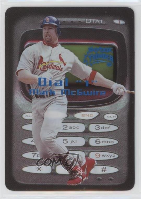 1999 Skybox Thunder Dial 1 Mark McGwire #5[D] 4hj
