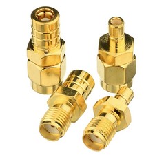 4 PCS SMB To SMA Antenna Adapter Kit Fits Sirius XM Satellite DAB Radio Auto