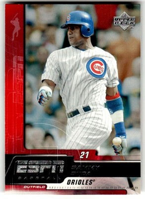 2005 Upper Deck ESPN - Sammy Sosa #21