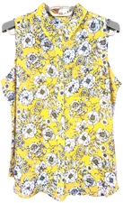 TB13683- LIZ CLAIBORNE Women's Polyester Tank Top Sleeveless Lined Floral PM